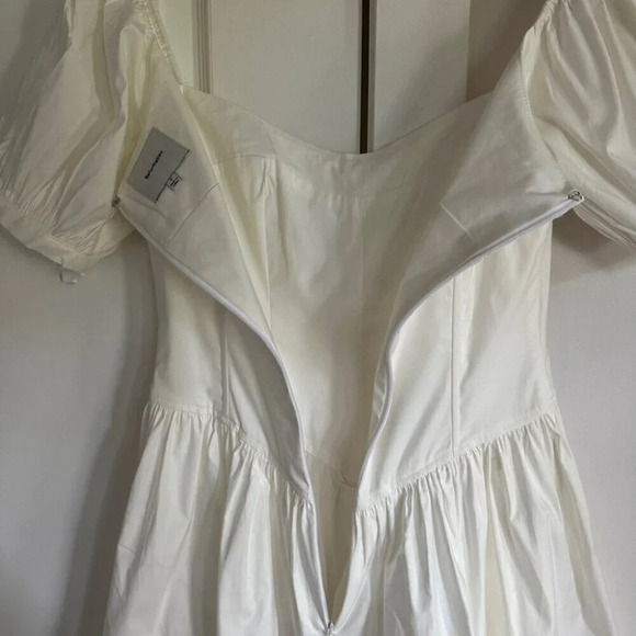 NEW Reformation Calie Mini Short Sleeve  Dress Cotton | size 2 - Picture 10 of 11